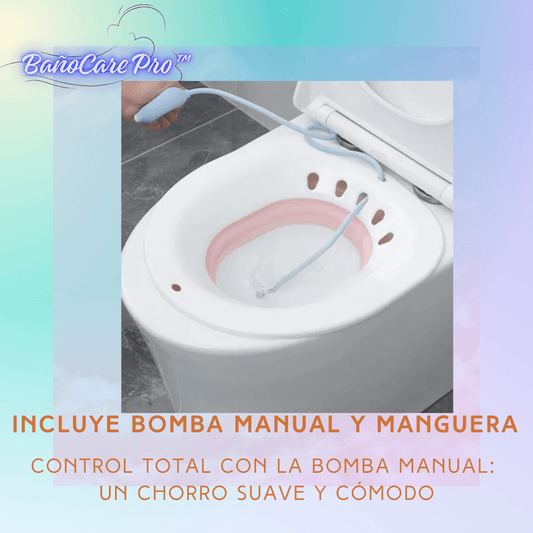 BañoCare Pro™ Baño de Asiento y Bidet Plegable