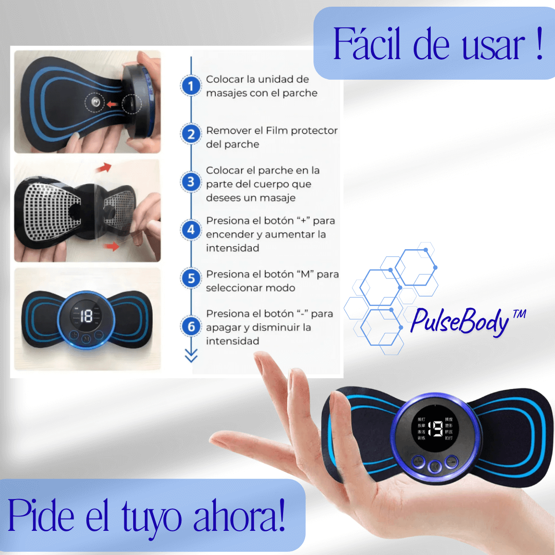 PulseBody™ | Masajeador corporal inteligente