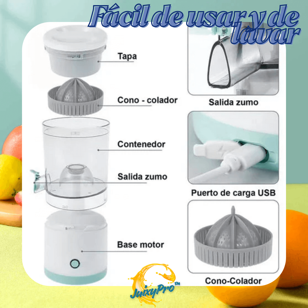 JuixyPro™ - Exprimidor Eléctrico