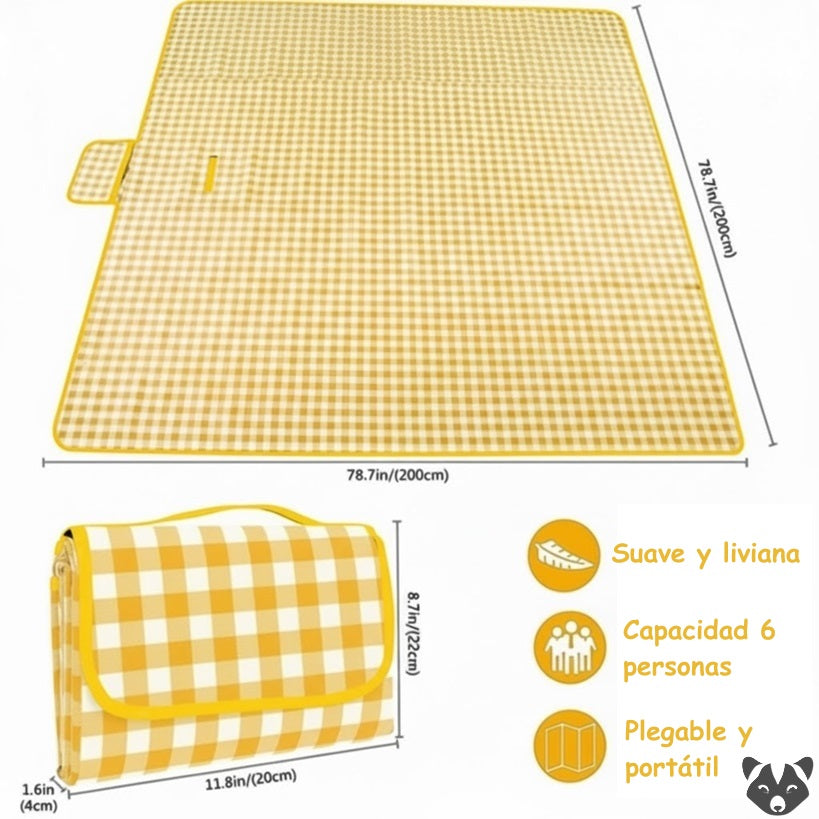 Manta Picnic Resistente Impermeable